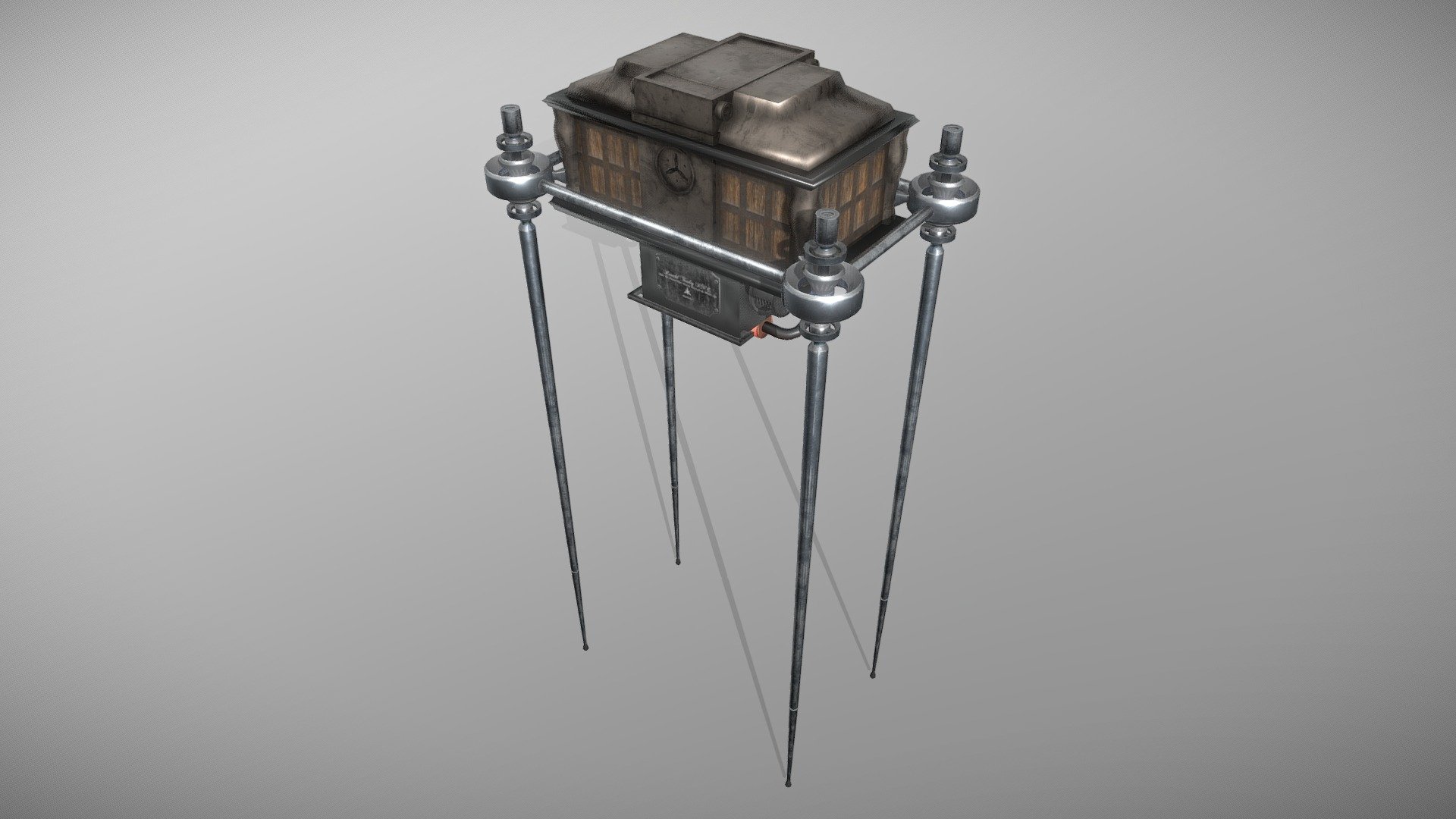 Stilted Treasure Chest