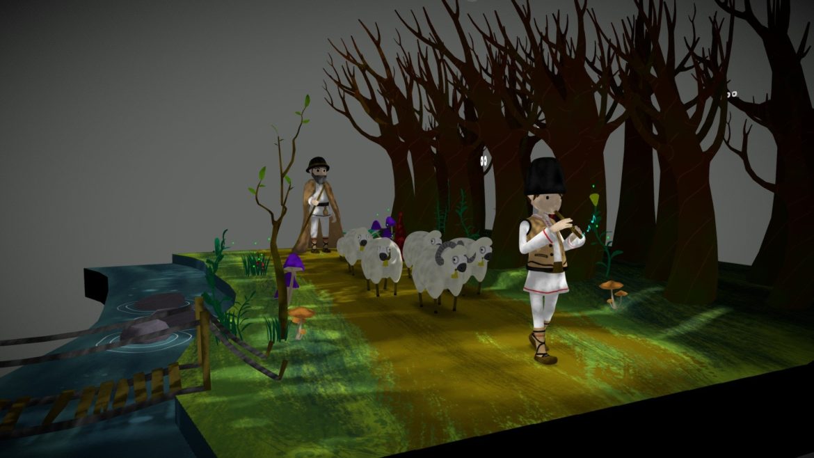 storybook challenge little shepherd 3d model