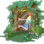 storybook challenge secret garden 3d model