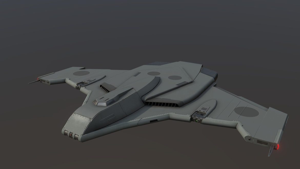 surveyor spaceship 3d model