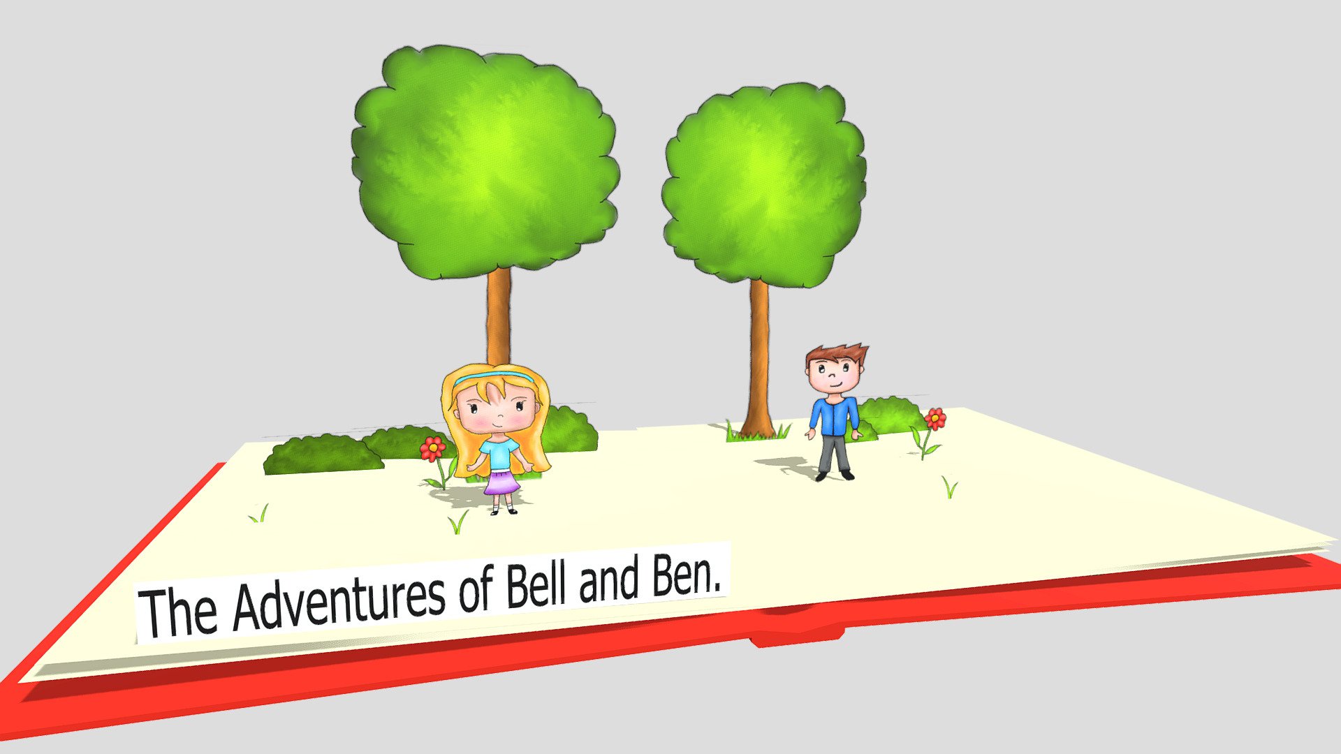 The Adventures of Bell and Ben, Popup Book