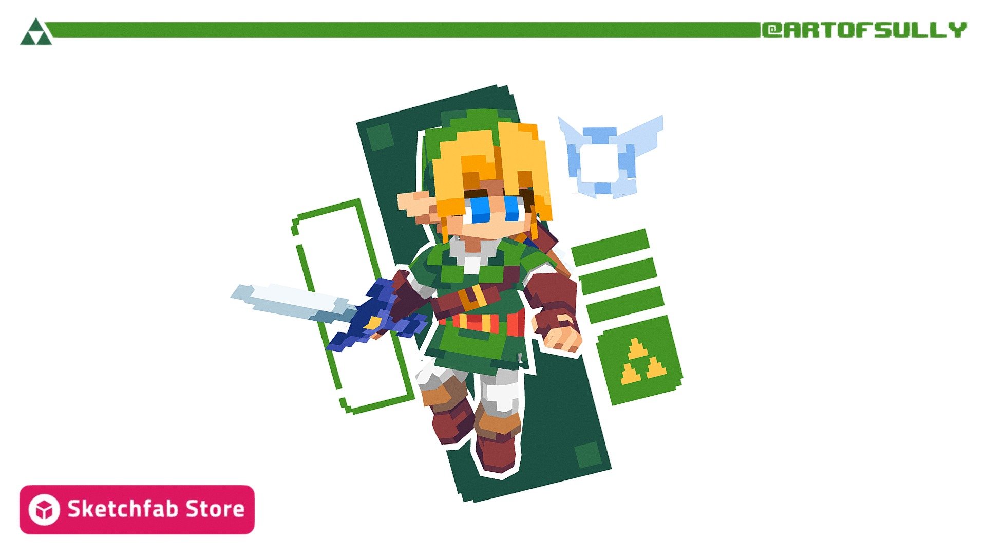 The Legend of Zelda Fan Art – Link