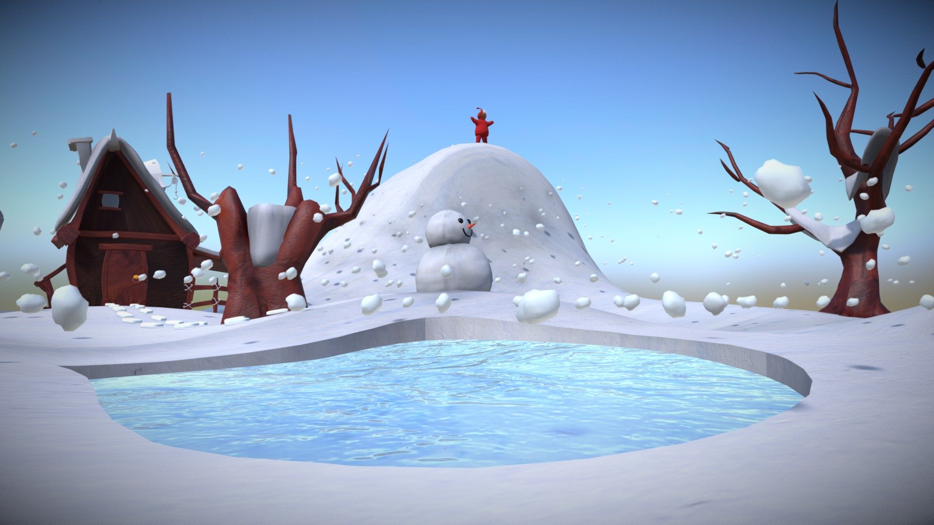The Snowy Day 3D