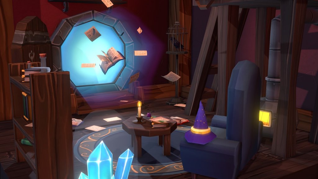 The Wizards Portal Scene