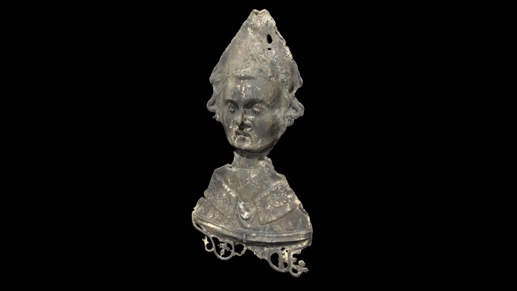 Thomas Becket Head Reliquary Badge