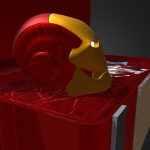 tony stark treasure chest 3d model