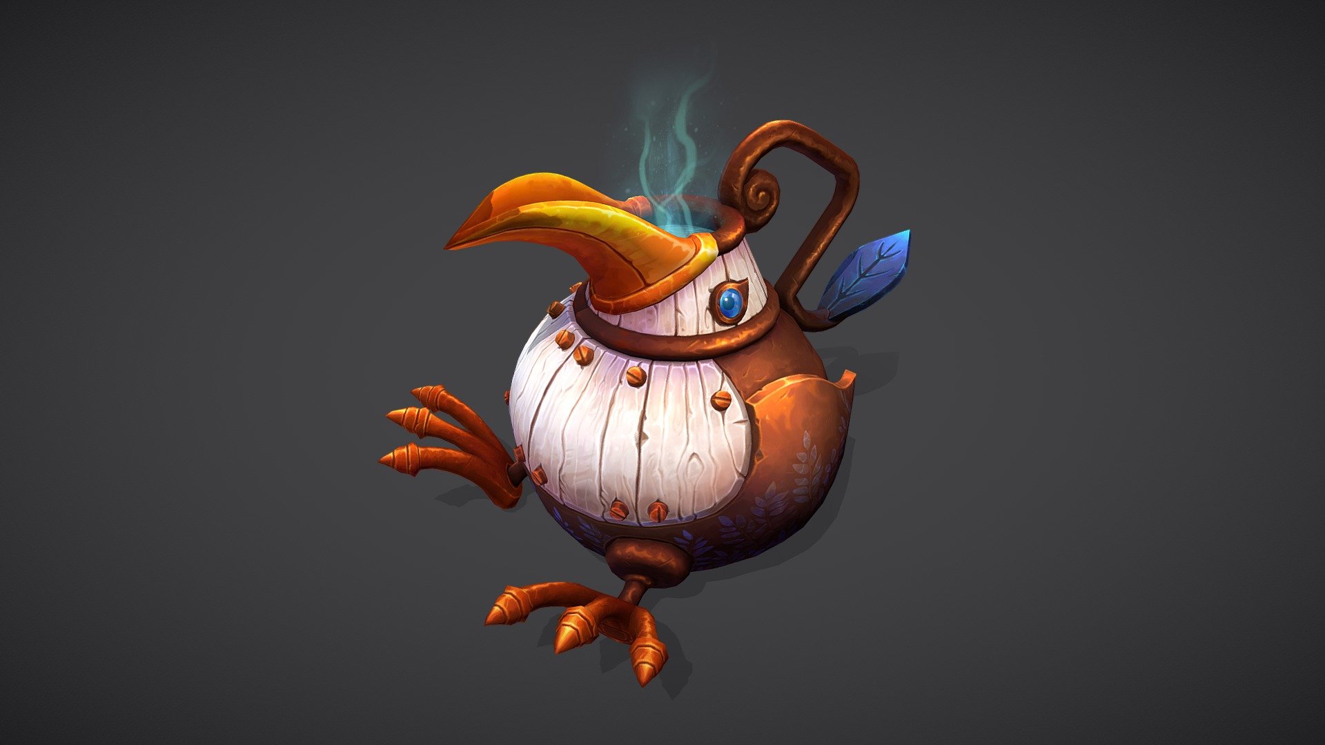 Toucan Teapot