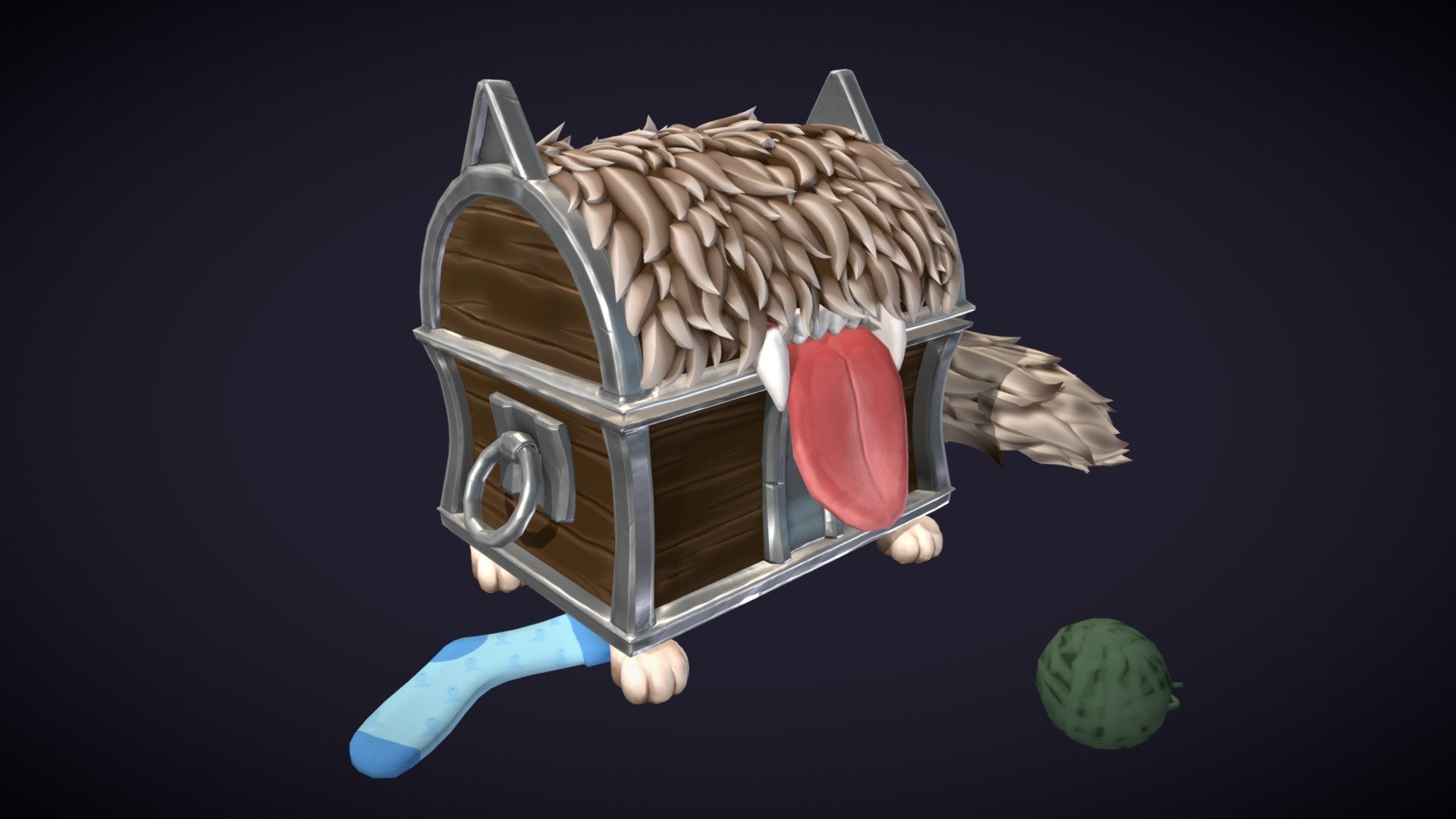 Treasure Chest Cat