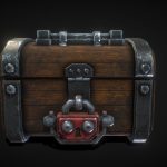 treasurechestchallenge monster chest 3d model