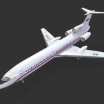 Tupolev Tu-154 Russia Animated