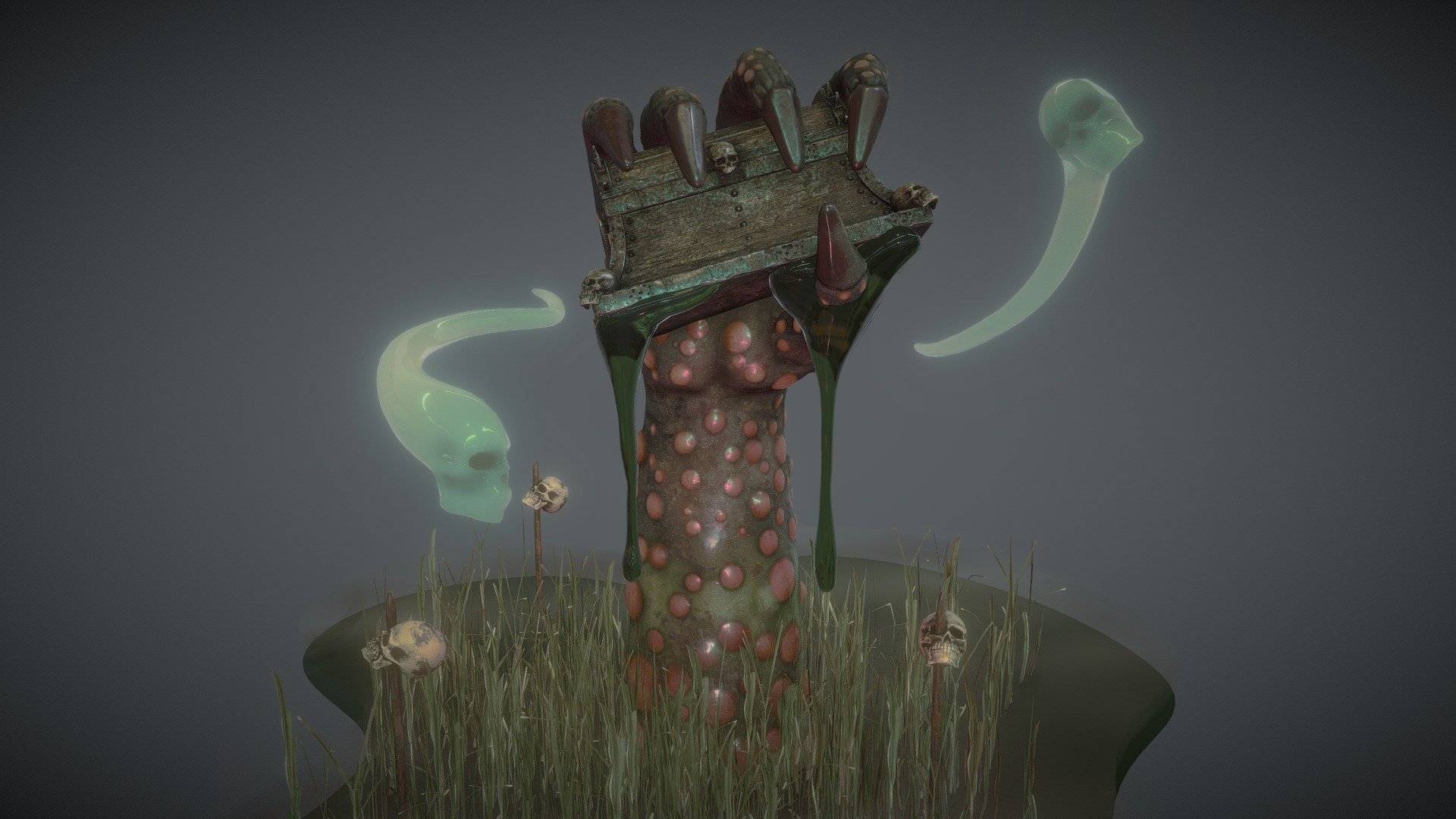 Underworlds Chest in the Swamp of No Return