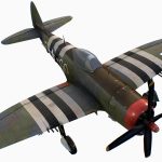 United States fighter Republic P-47 Thunderbolt