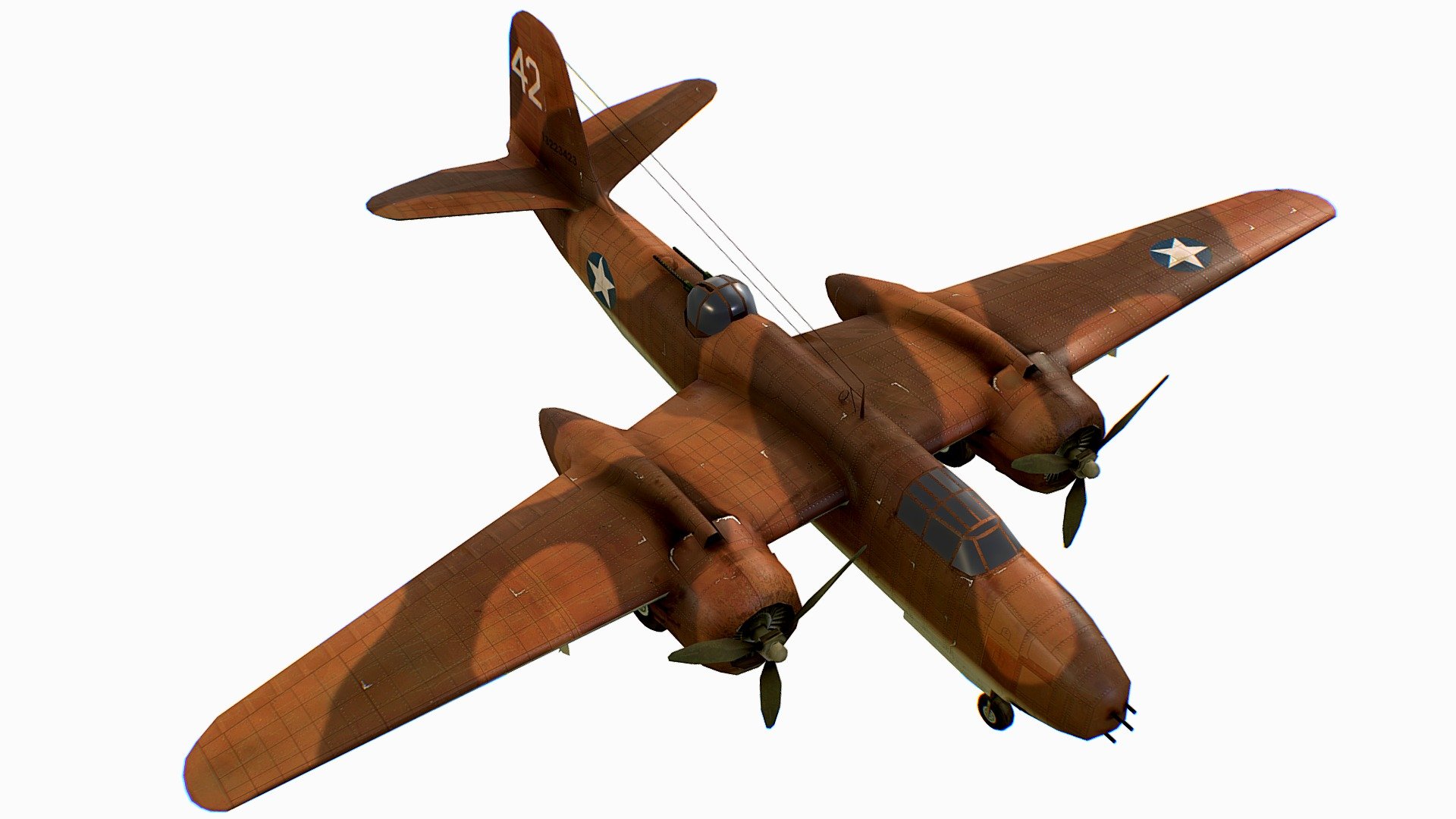 United States light bomber Douglas A-20 Havoc