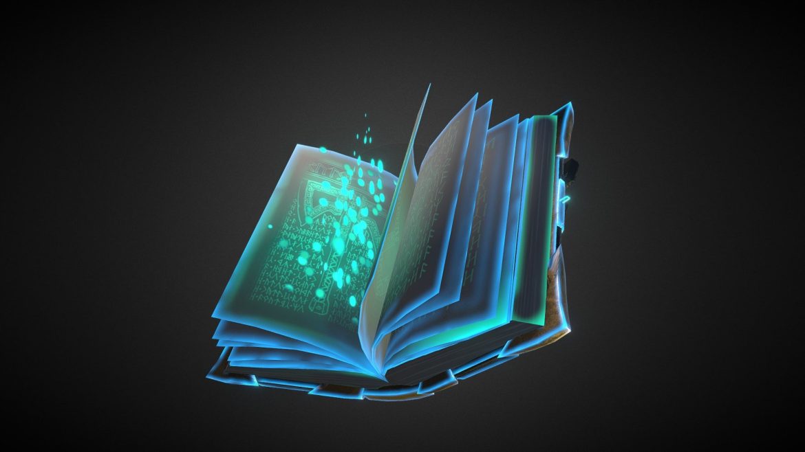 viking book 3d model