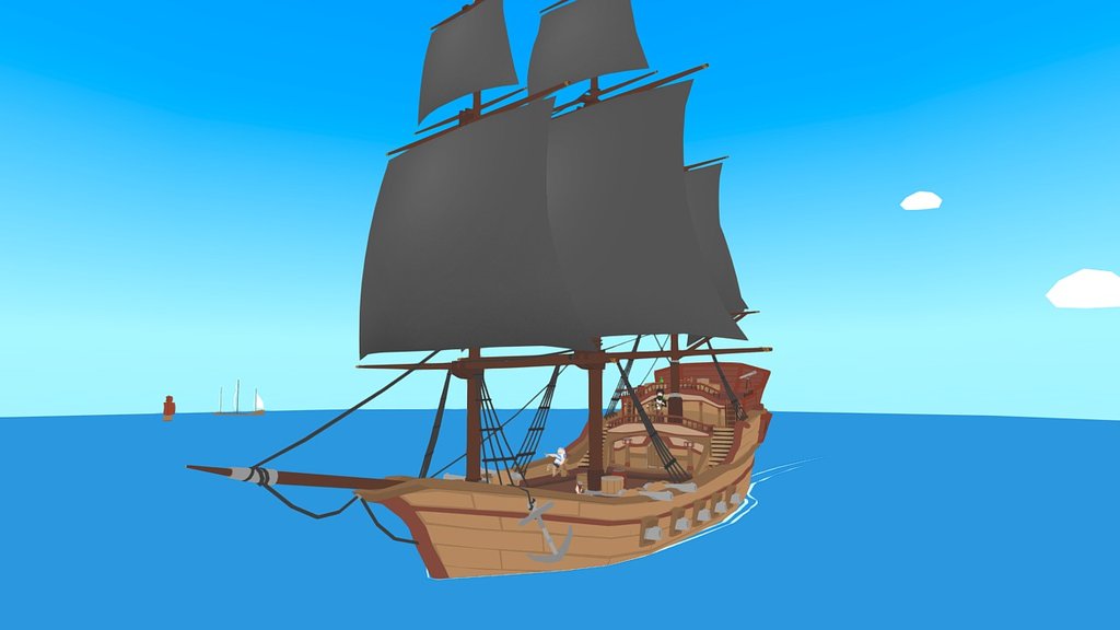 VR Showcase: Cartoony Pirate Ship