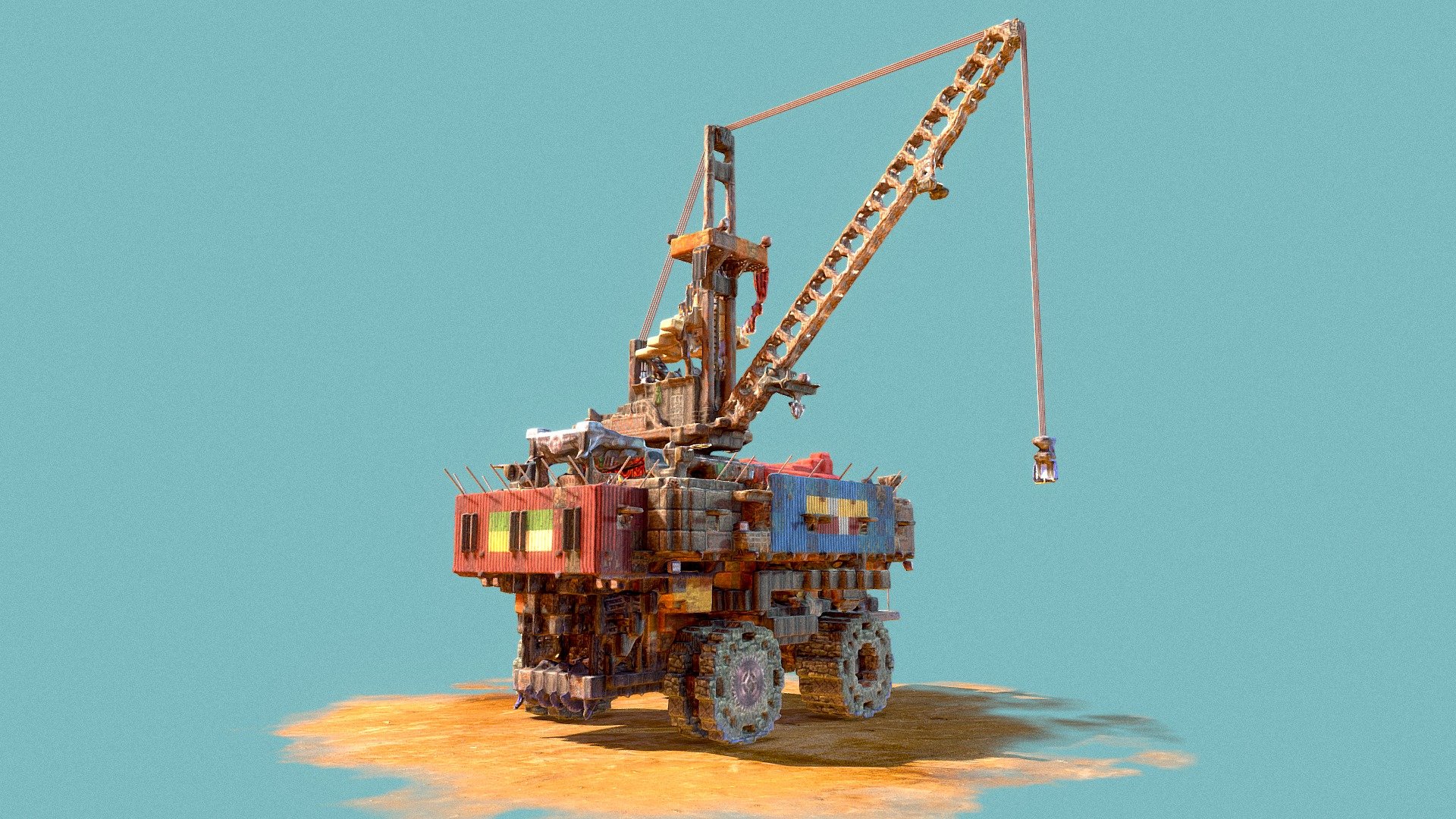 Wasteland Truck Minecraft Scan