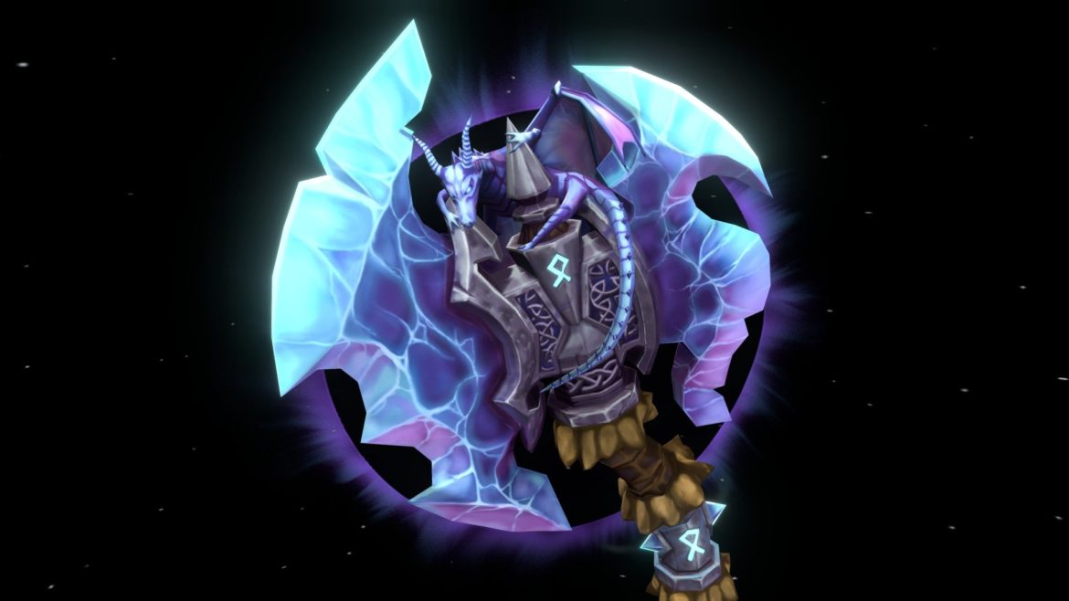 weaponcraft assignment shadowfrost axe dae 3d model