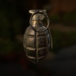 WW2 Grenade MK2