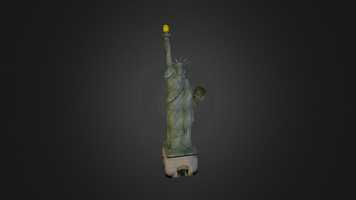 wwnnsthl4k libertystatuezip 3d model