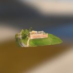 zamek drahim stare drawsko 3d model
