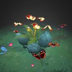 12 Animated butterflies