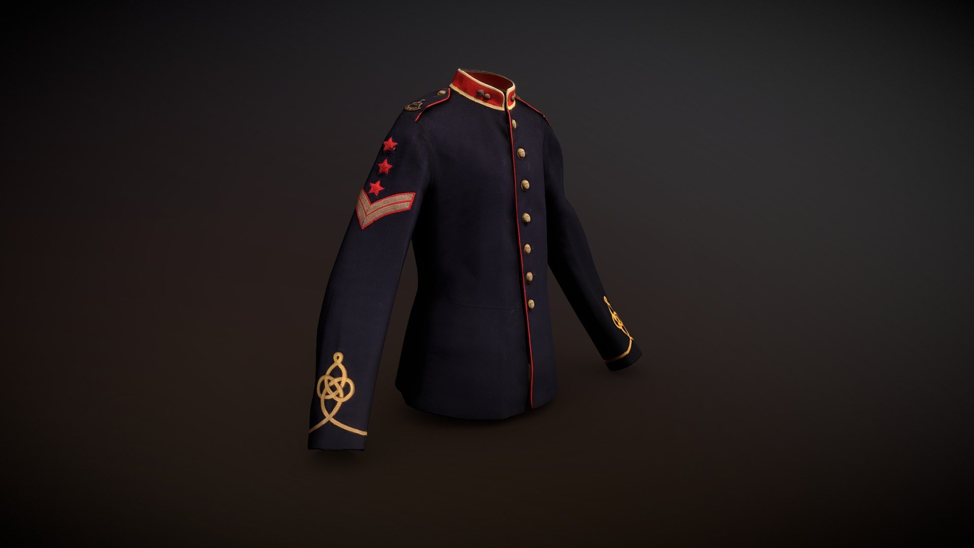 1908 Pattern Tunic Royal Garrison Artillery