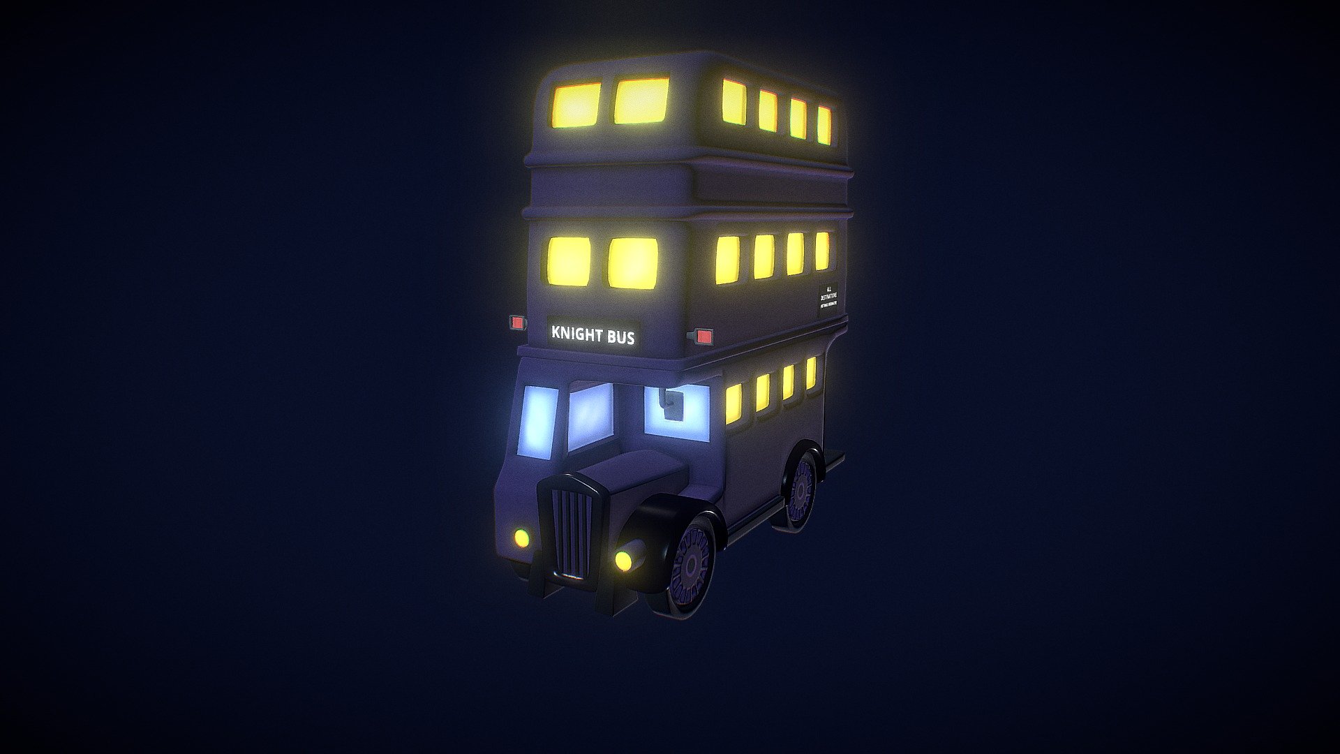 3December 2021 Day 11: #Bus (Knight Bus)