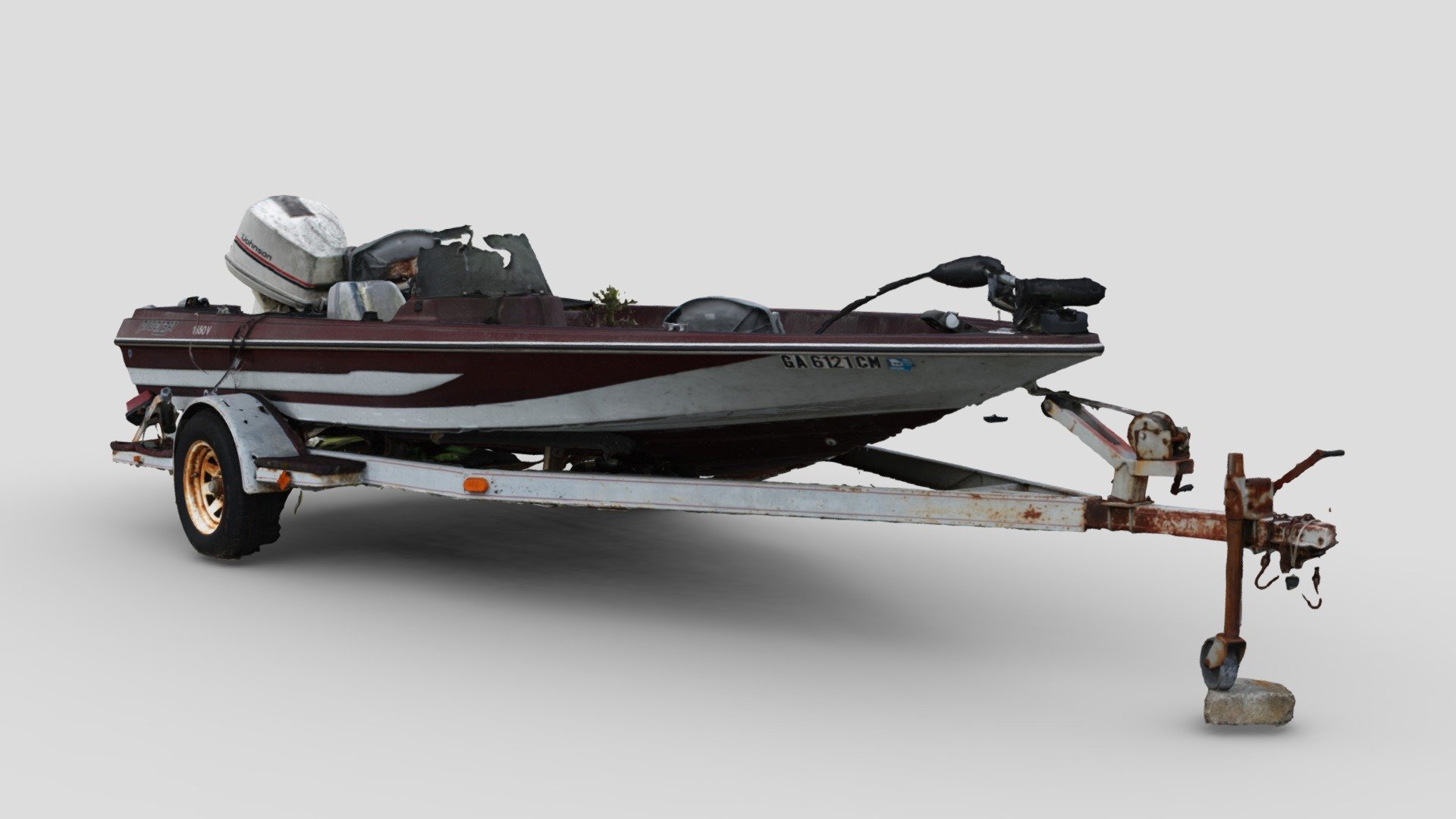 Abandoned Boat (Raw Scan)