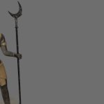 Anubis statue 3d