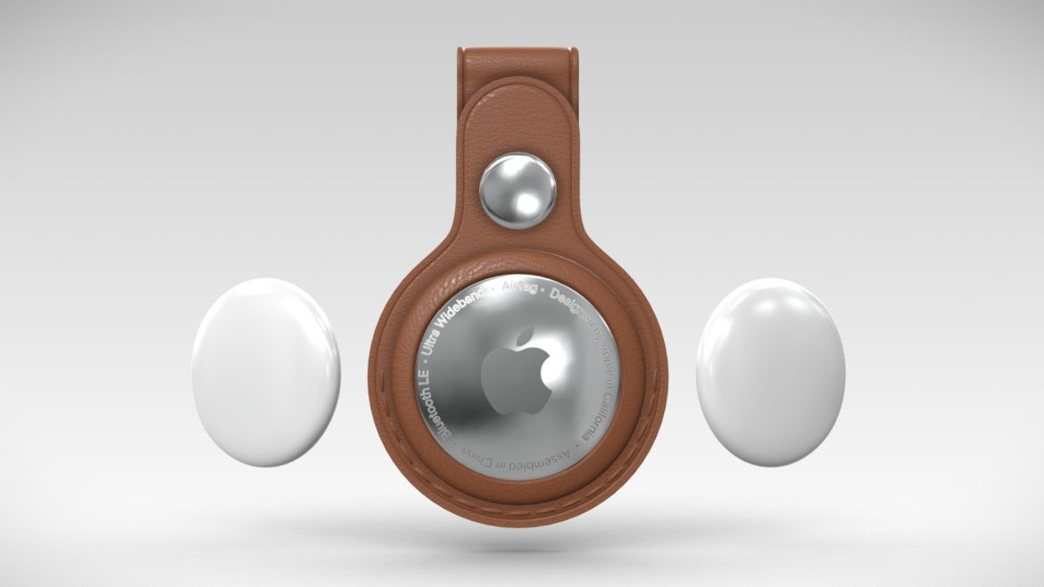 apple airtag 3d model