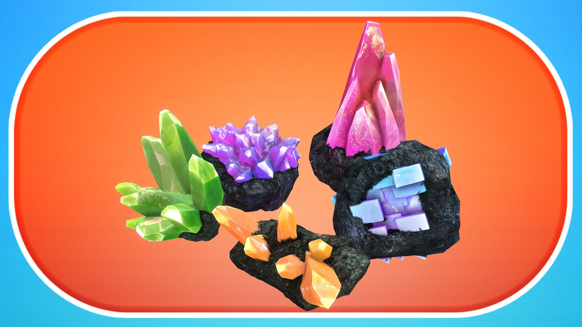 Best Crystals - 75 Crystal Gems - Deep3dsea