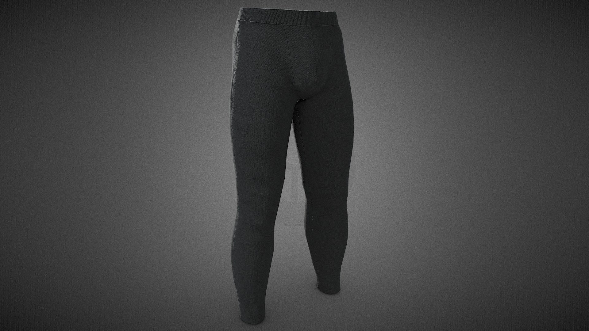 Black Skinny Medieval Pants