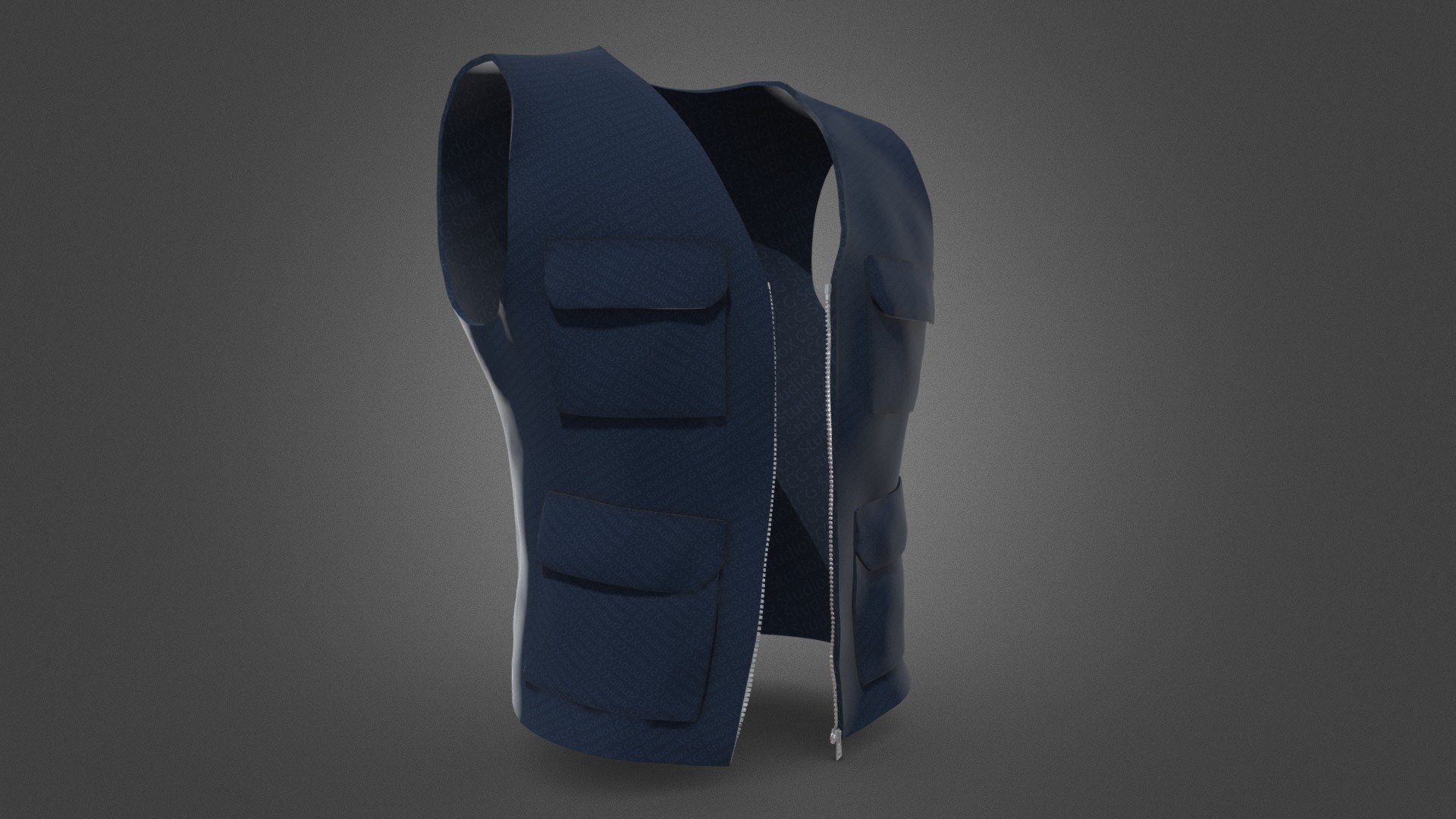 Blue Vest
