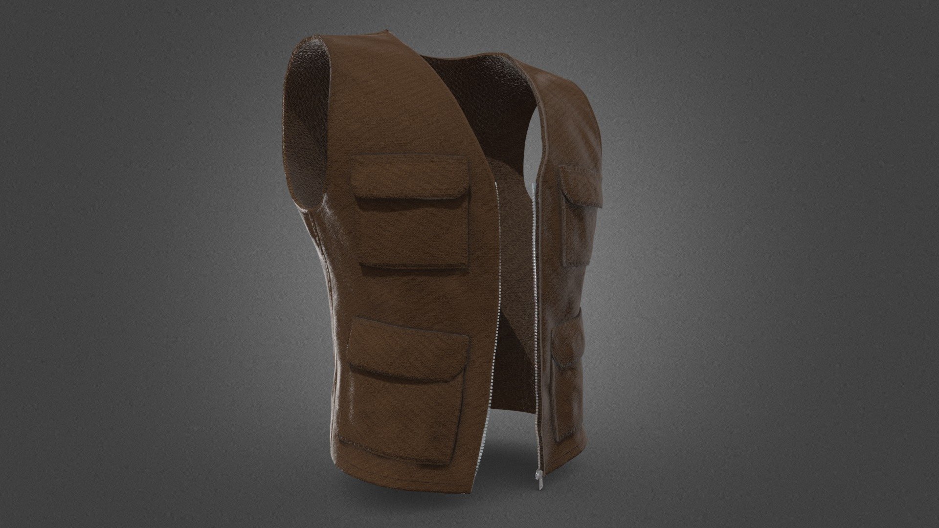Brown Vest