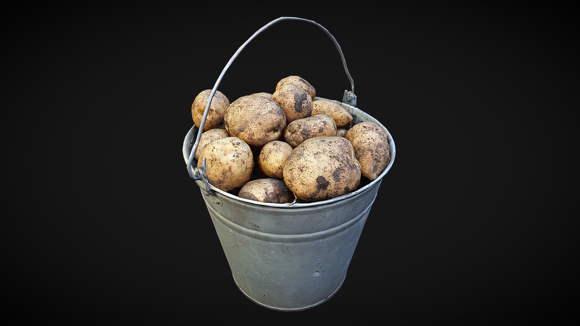 Bucket Of Potatoes