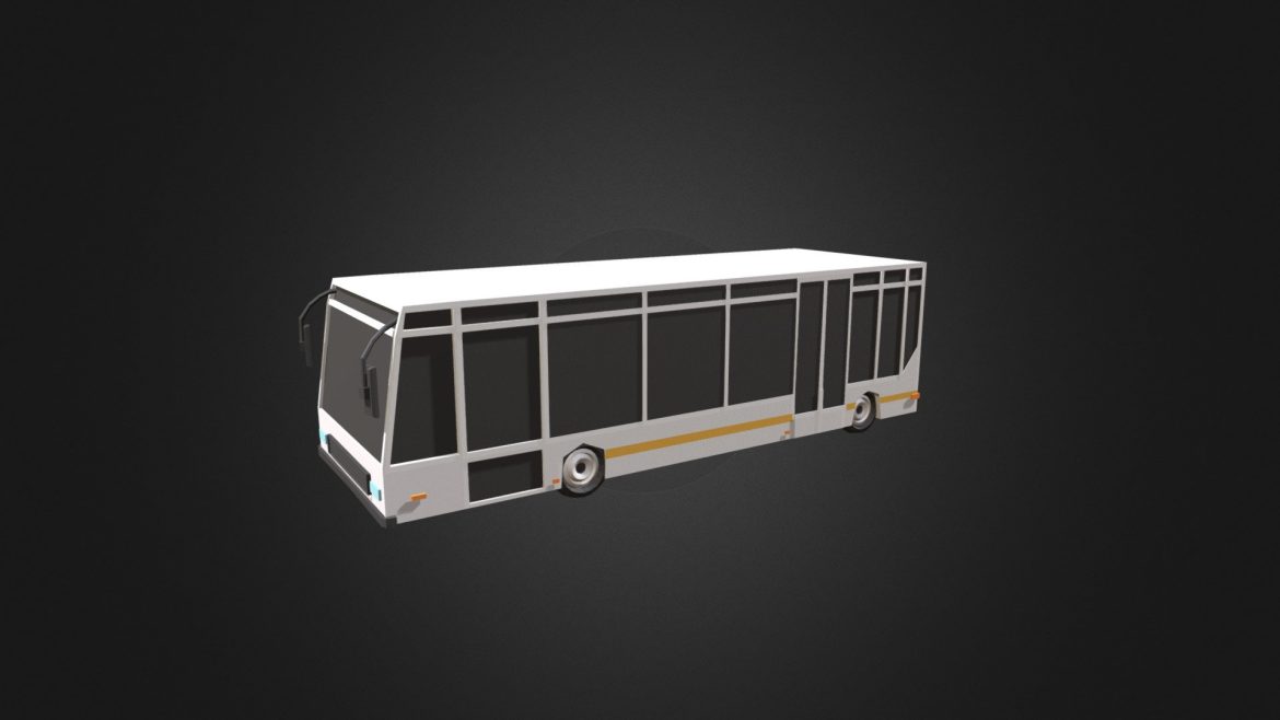 bus 2 3d model