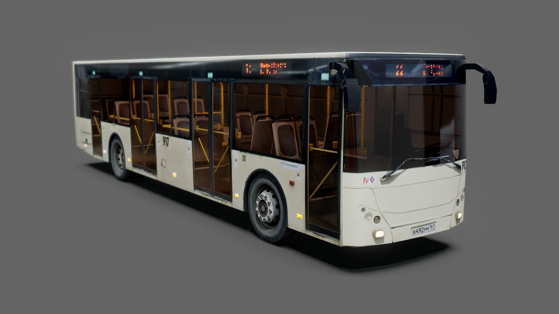 City Bus – rigged