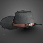cowboy hat 3d model