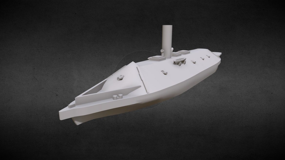 css virginia 1862 3d model