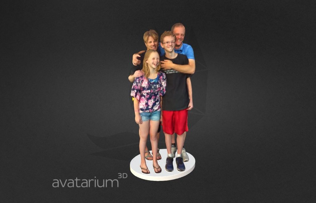 dels family 3d model