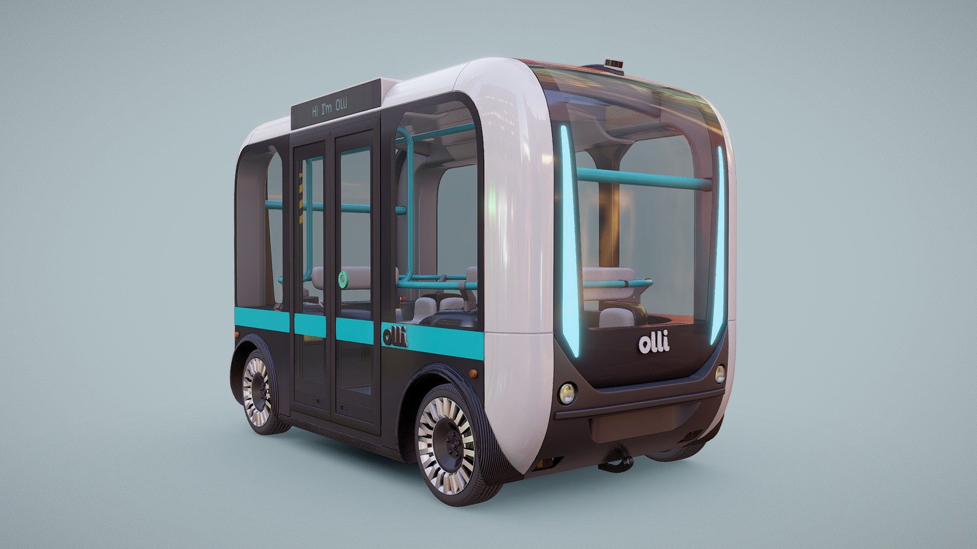 Driverless Bus Local Motors Olli