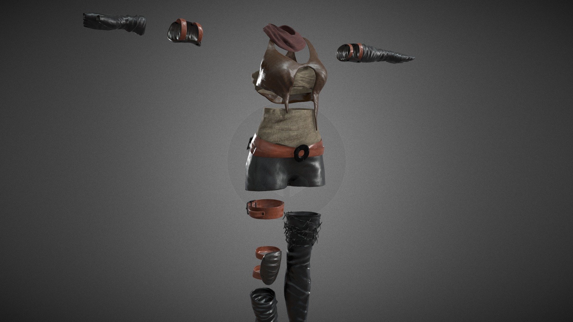 Female Warrior Outfit
