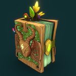 Forest Book – Polycount May/June Prop Challenge