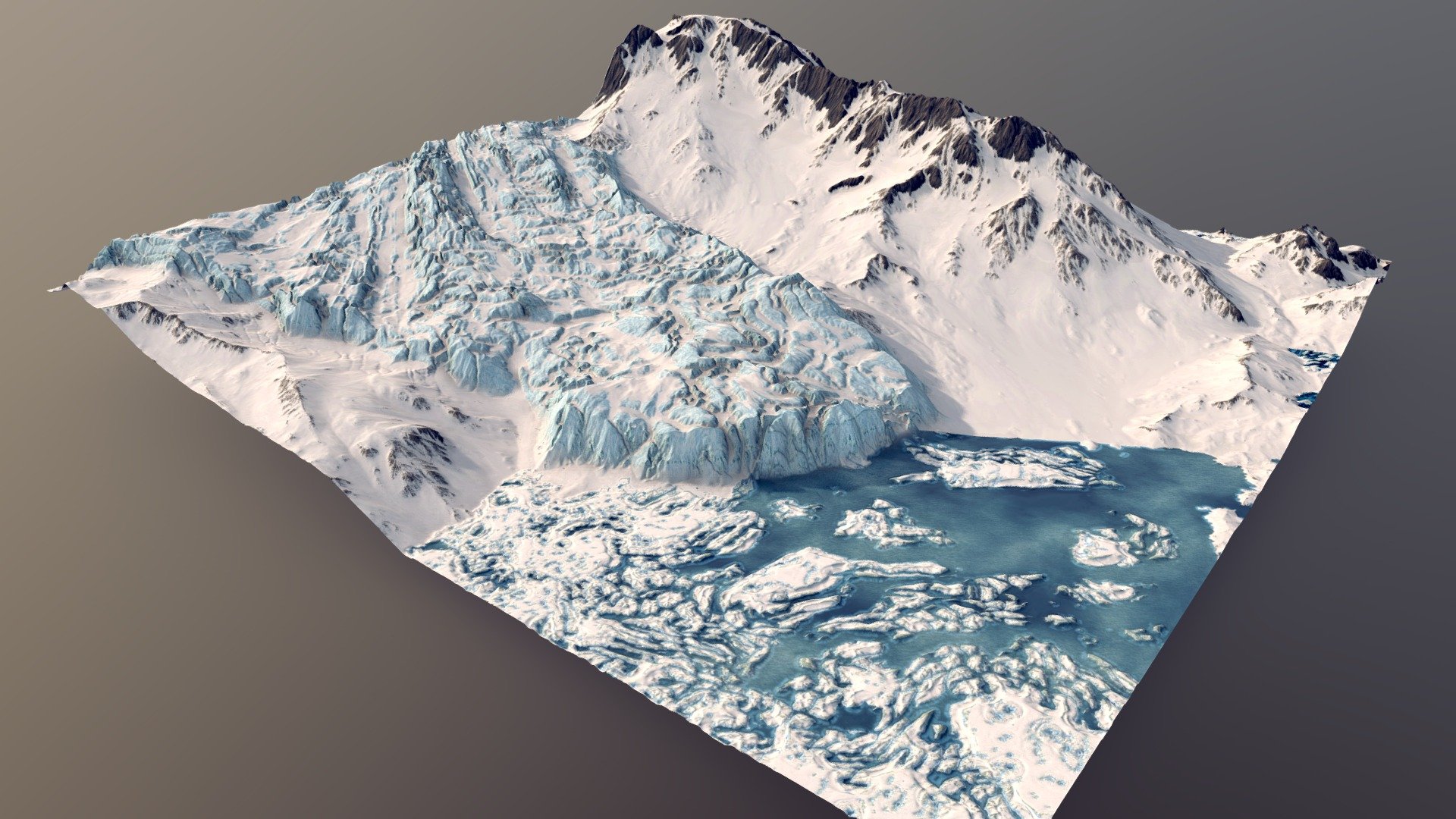 Glacier Ridgelines