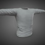Gray Long Sleeve T-Shirt