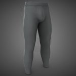 Gray Skinny Medieval Pants
