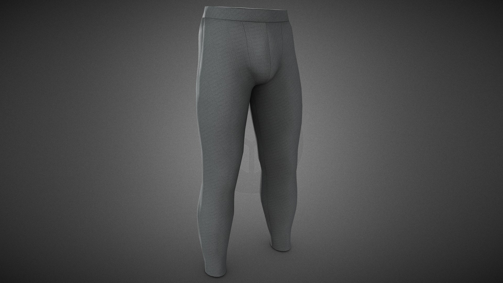Gray Skinny Medieval Pants