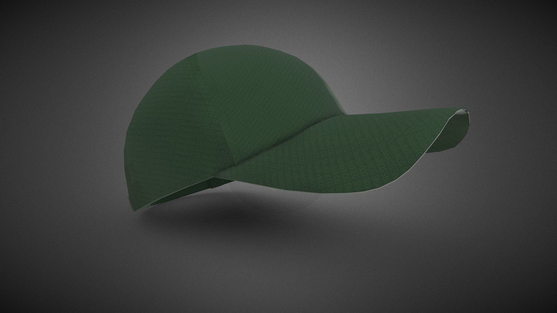 Green Basketball Hat