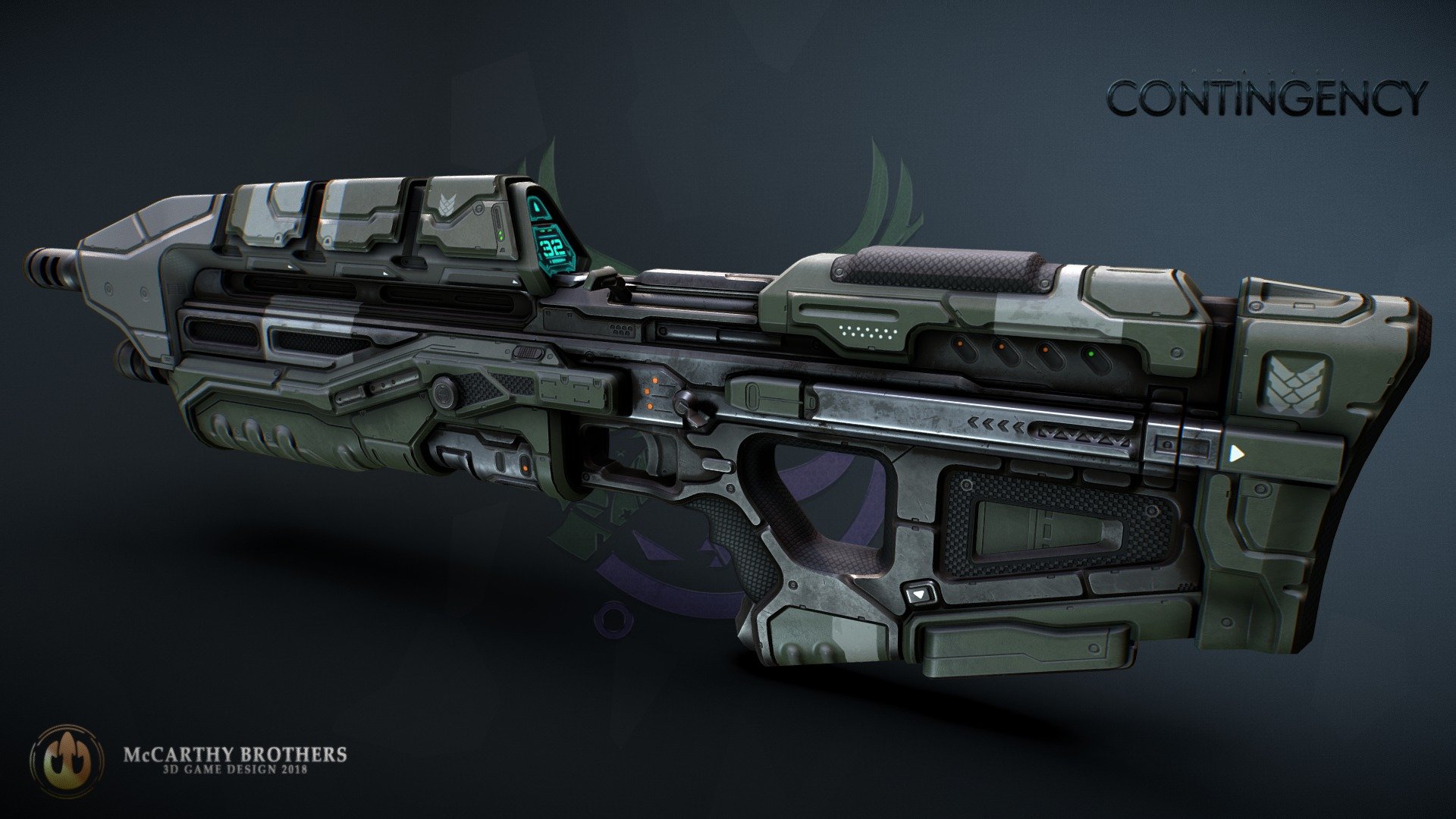 Halo – Assault Rifle – Remastered