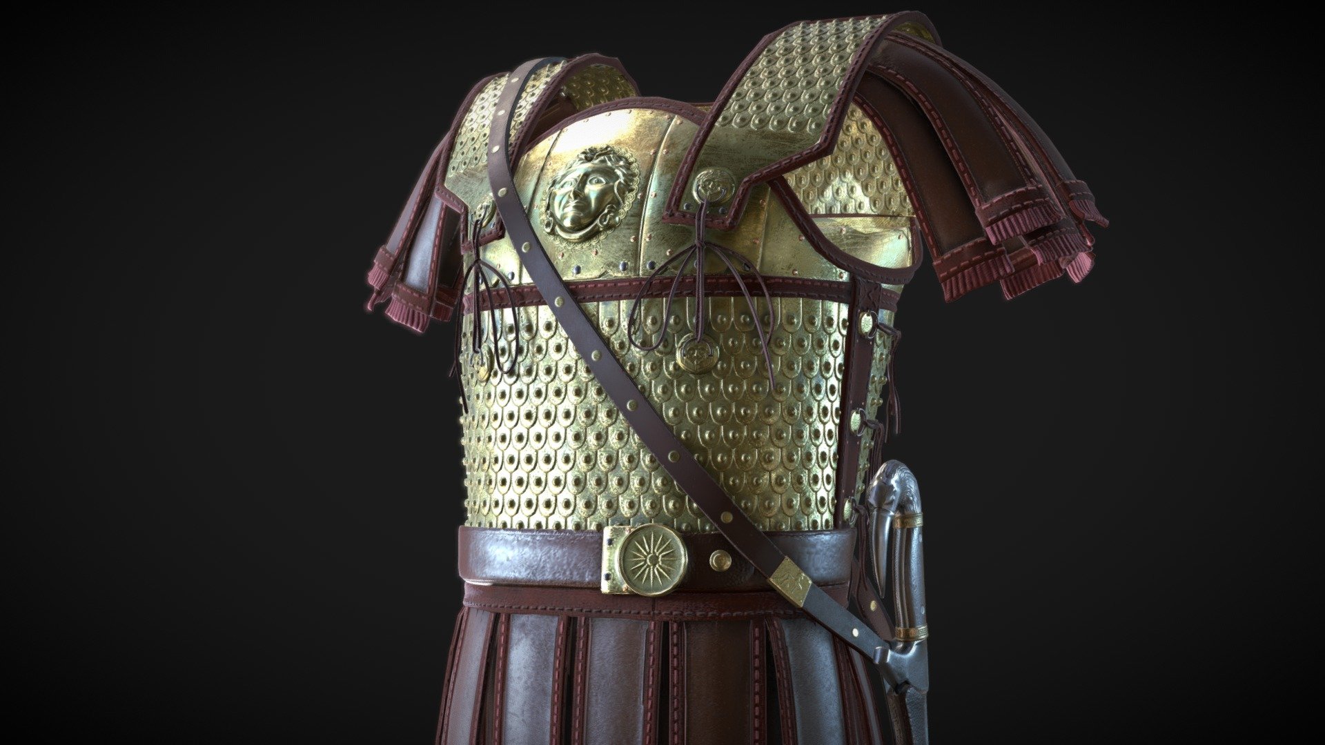 Heavy Linothorax, ancient Greek armor